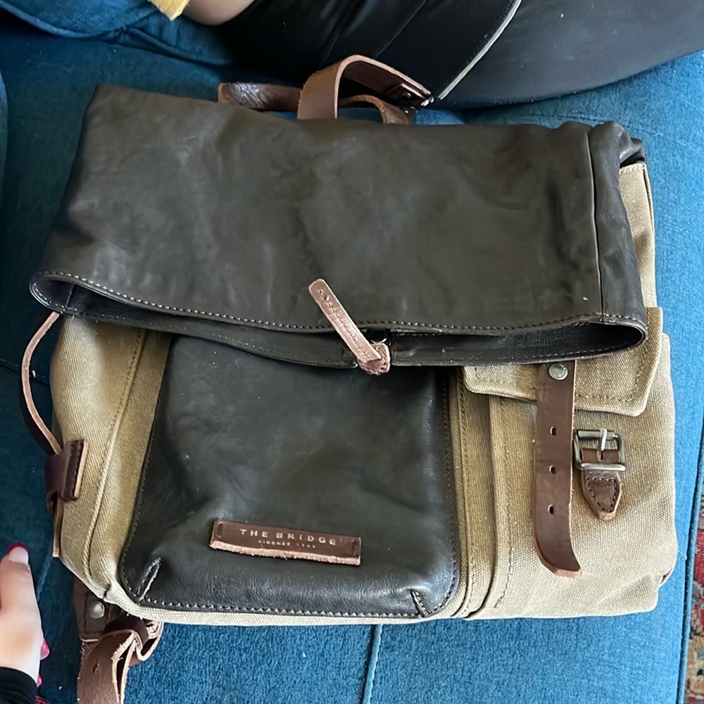 Italian all real leather bag from Florence NEVER USED!